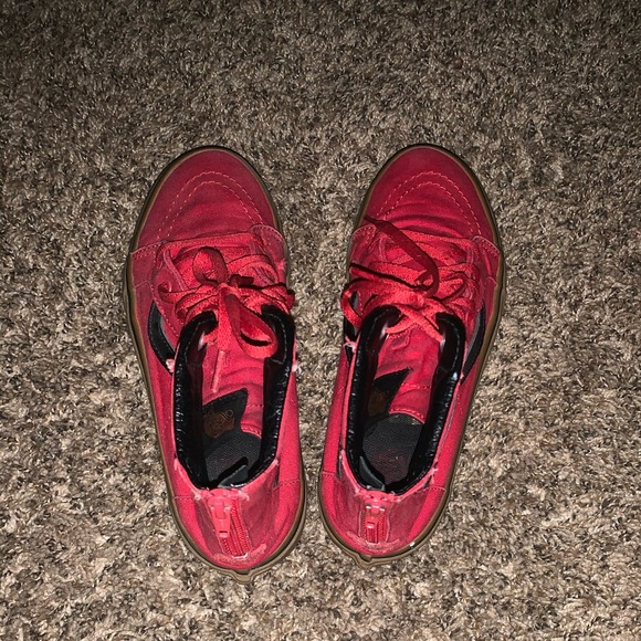 Red Vans - Picture 2 of 6